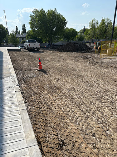 Image 1 - Earthworks by 2 Sons Excavating, asphalt prep.